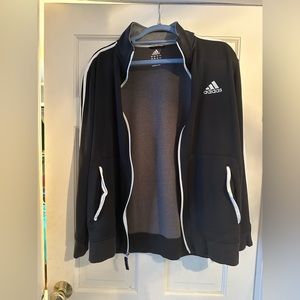 Adidas Zip-Up Jacket with Collar and pockets